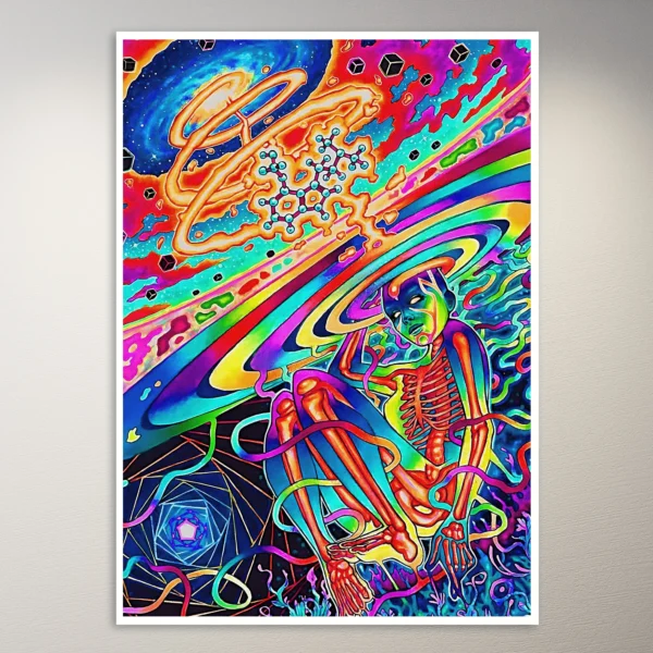 Trippy Art Poster