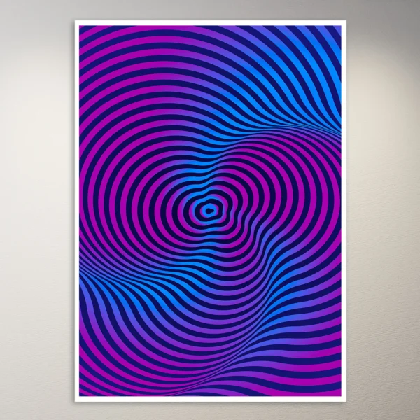 Trippy Art Poster