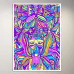 Trippy Art Poster