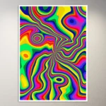 Trippy Art Poster