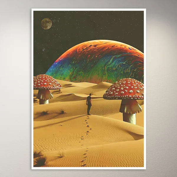 Trippy Art Poster