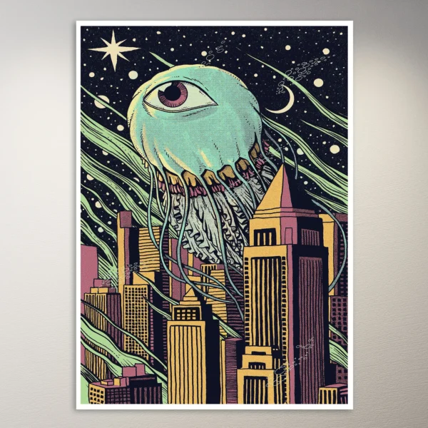 Trippy Art Poster