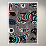 Trippy Art Poster