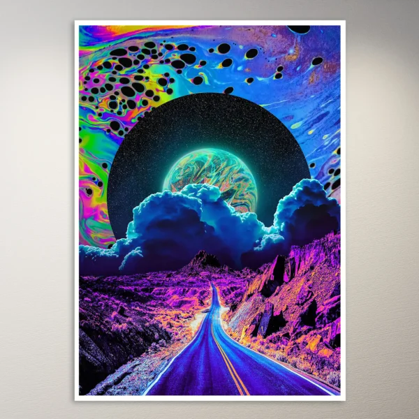 Trippy Art Poster