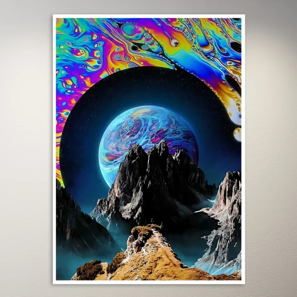 Trippy Art Poster