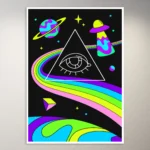 Trippy Art Poster