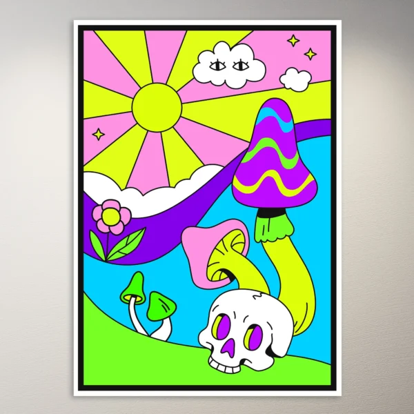 Trippy Art Poster