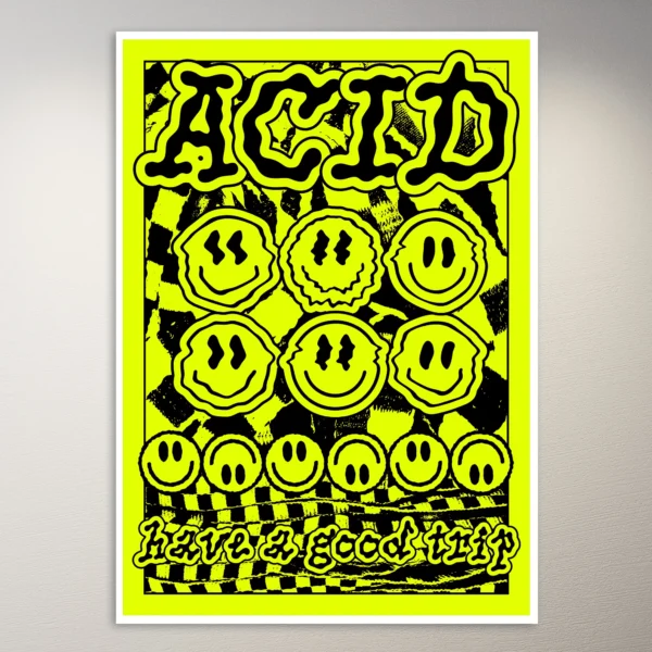 Trippy Art Poster