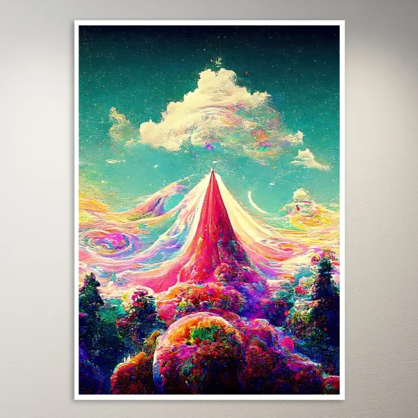 Trippy Art Poster