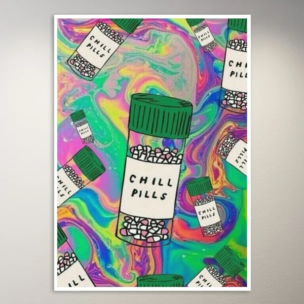 Trippy Art Poster