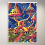 Trippy Art Poster