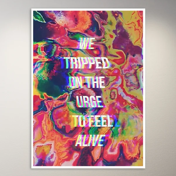 Trippy Art Poster