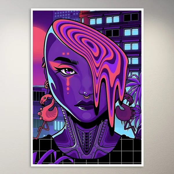 Trippy Art Poster