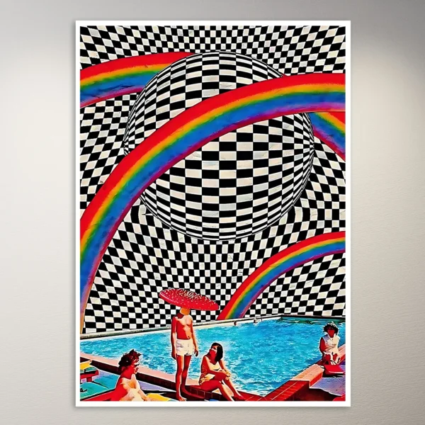 Trippy Art Poster