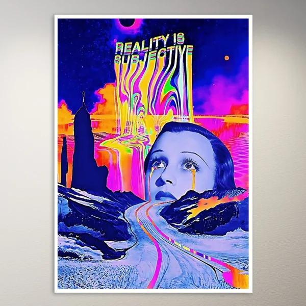 Trippy Art Poster