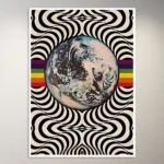 Trippy Art Poster