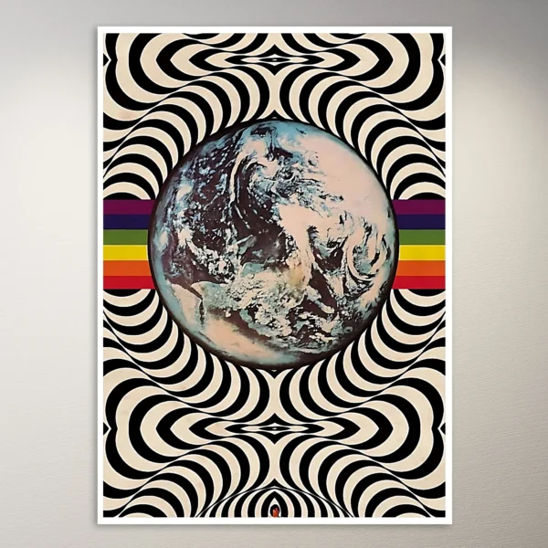 Trippy Art Poster