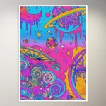 Trippy Art Poster