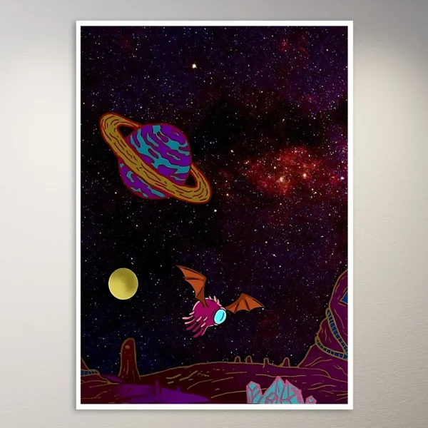 Trippy Art Poster