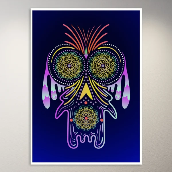 Trippy Art Poster