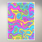 Trippy Art Poster