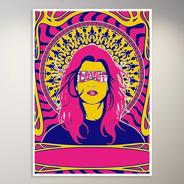 Trippy Art Poster