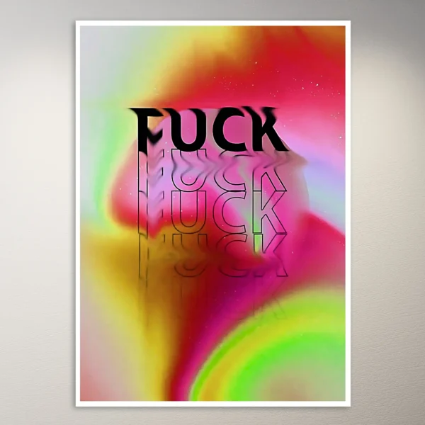 Trippy Art Poster