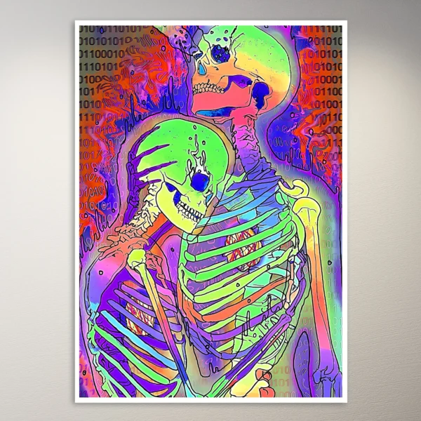 Trippy Art Poster