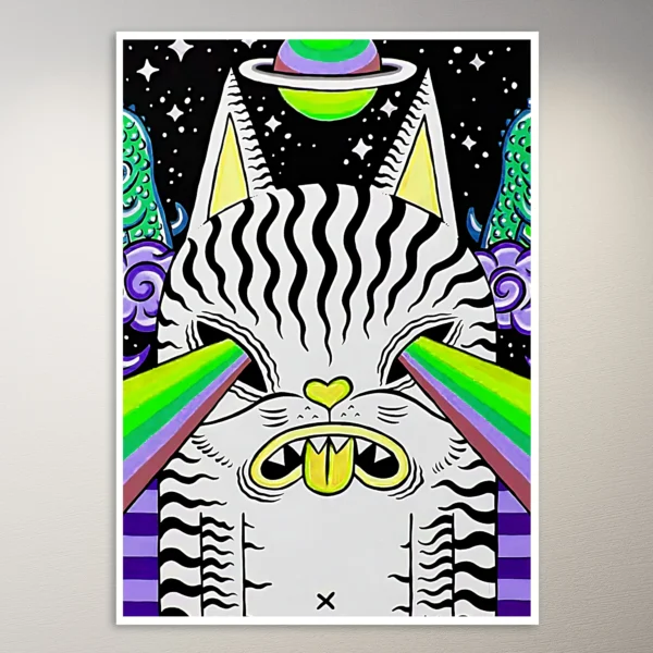 Trippy Art Poster