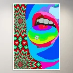 Trippy Art Poster