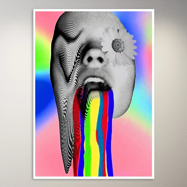 Trippy Art Poster