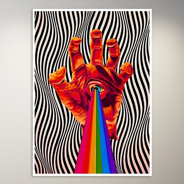 Trippy Art Poster