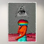 Trippy Art Poster