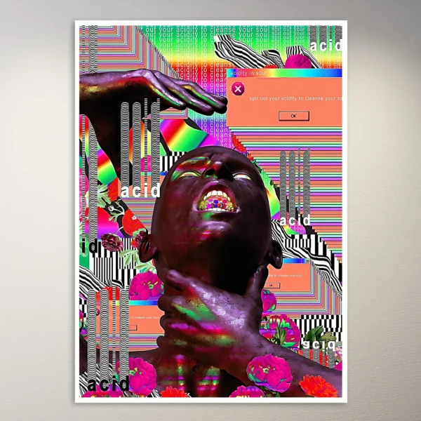 Trippy Art Poster