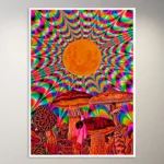 Trippy Art Poster