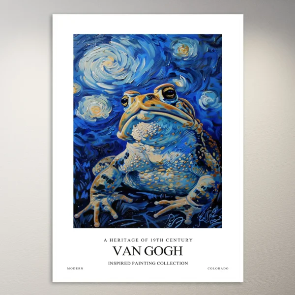 Vincent Van Gogh Inspired Painting | Art Poster