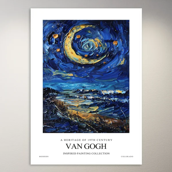 Vincent Van Gogh Inspired Painting | Art Poster