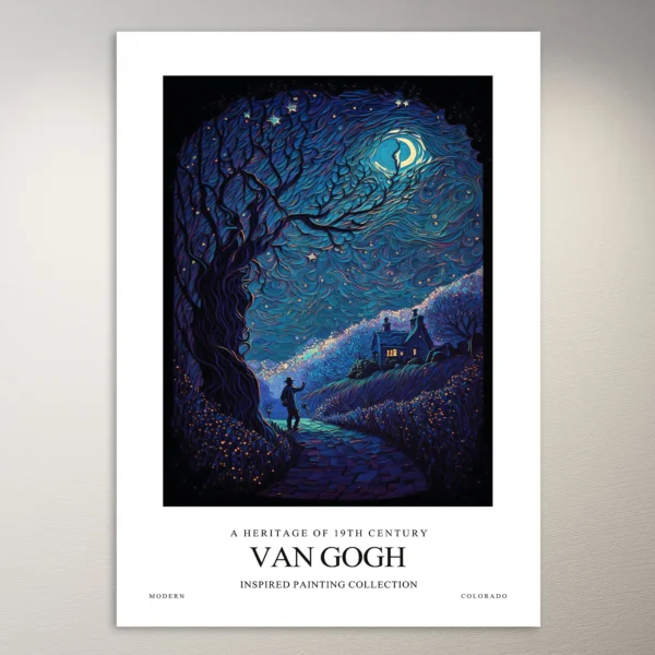 Vincent Van Gogh Inspired Painting | Art Poster