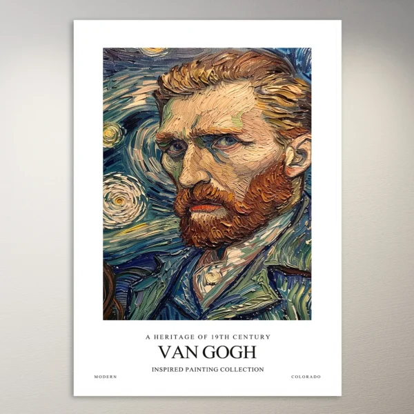 Vincent Van Gogh Inspired Painting | Art Poster