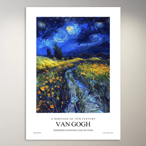 Vincent Van Gogh Inspired Painting | Art Poster