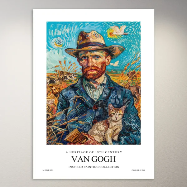 Vincent Van Gogh Inspired Painting | Art Poster