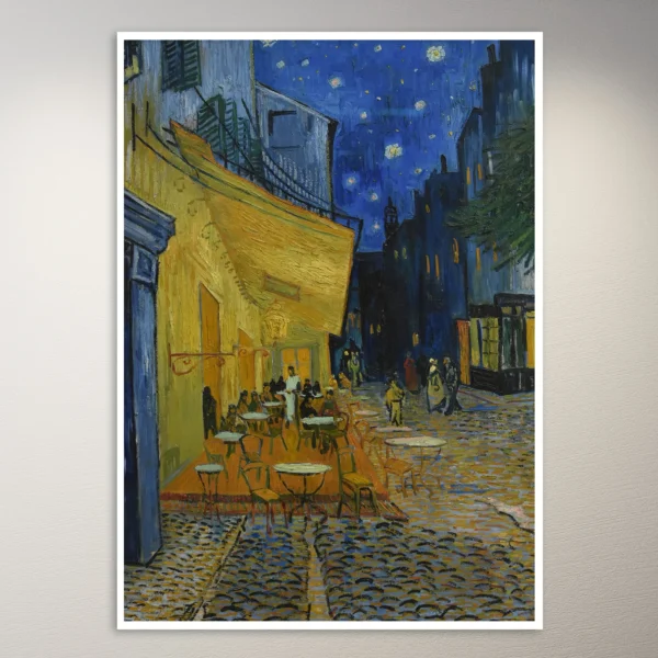 Café Terrace at Night | Vincent Van Gogh | Art Poster