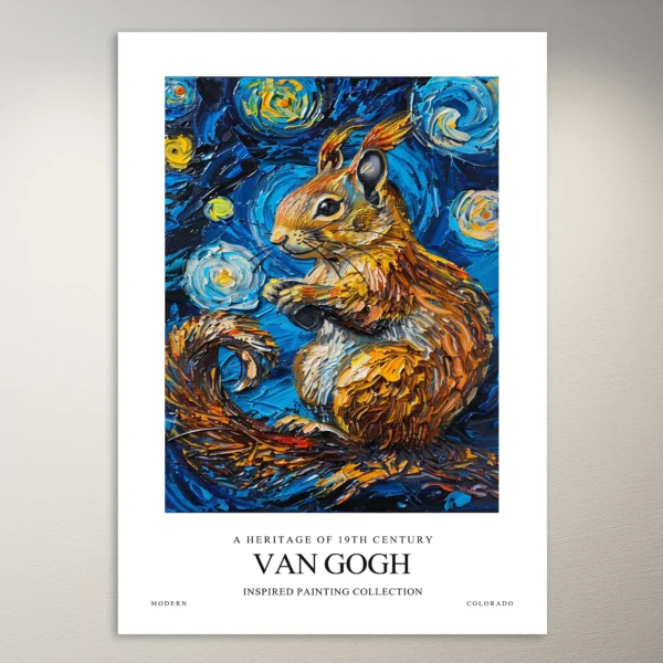 Vincent Van Gogh Inspired Painting | Art Poster