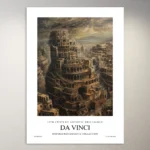 Leonardo da Vinci Inspired Painting | Art Poster