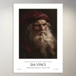 Leonardo da Vinci Inspired Painting | Art Poster