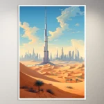 The Burj Khalifa Poster