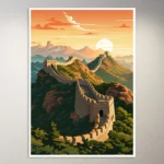 The Great Wall of China Poster