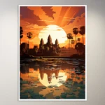 Angkor Wat Poster