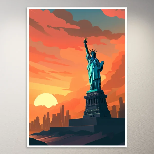 The Statue of Liberty Poster