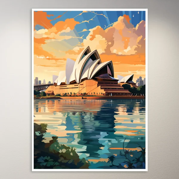 The Sydney Opera House Poster